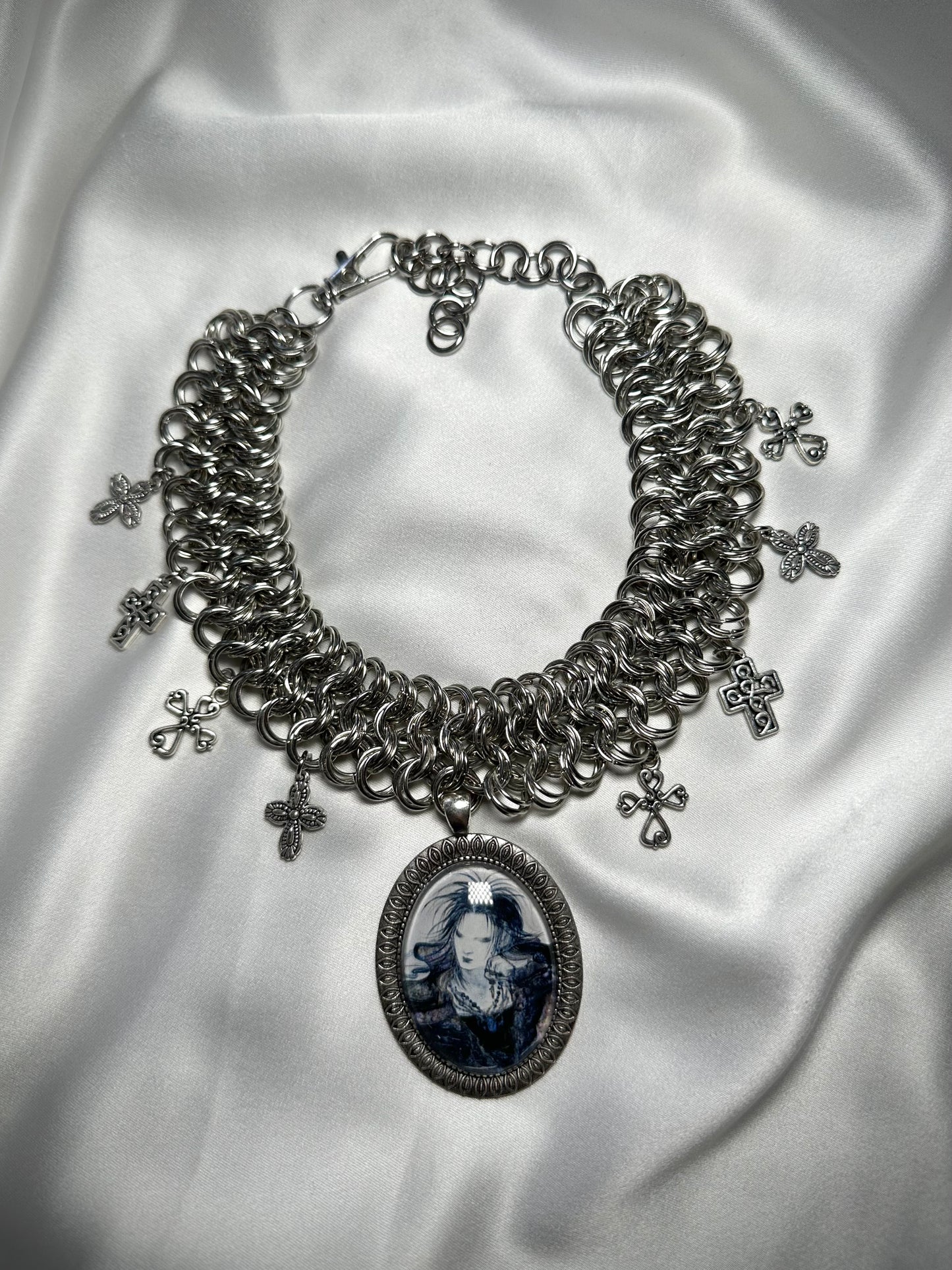 Collier maille “Vampire Hunter”