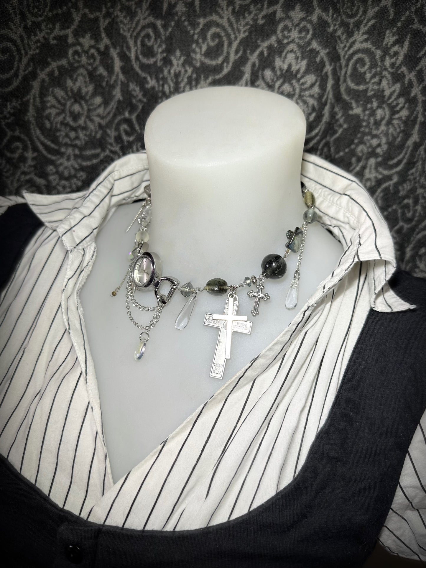 Collier “Perles du temps”
