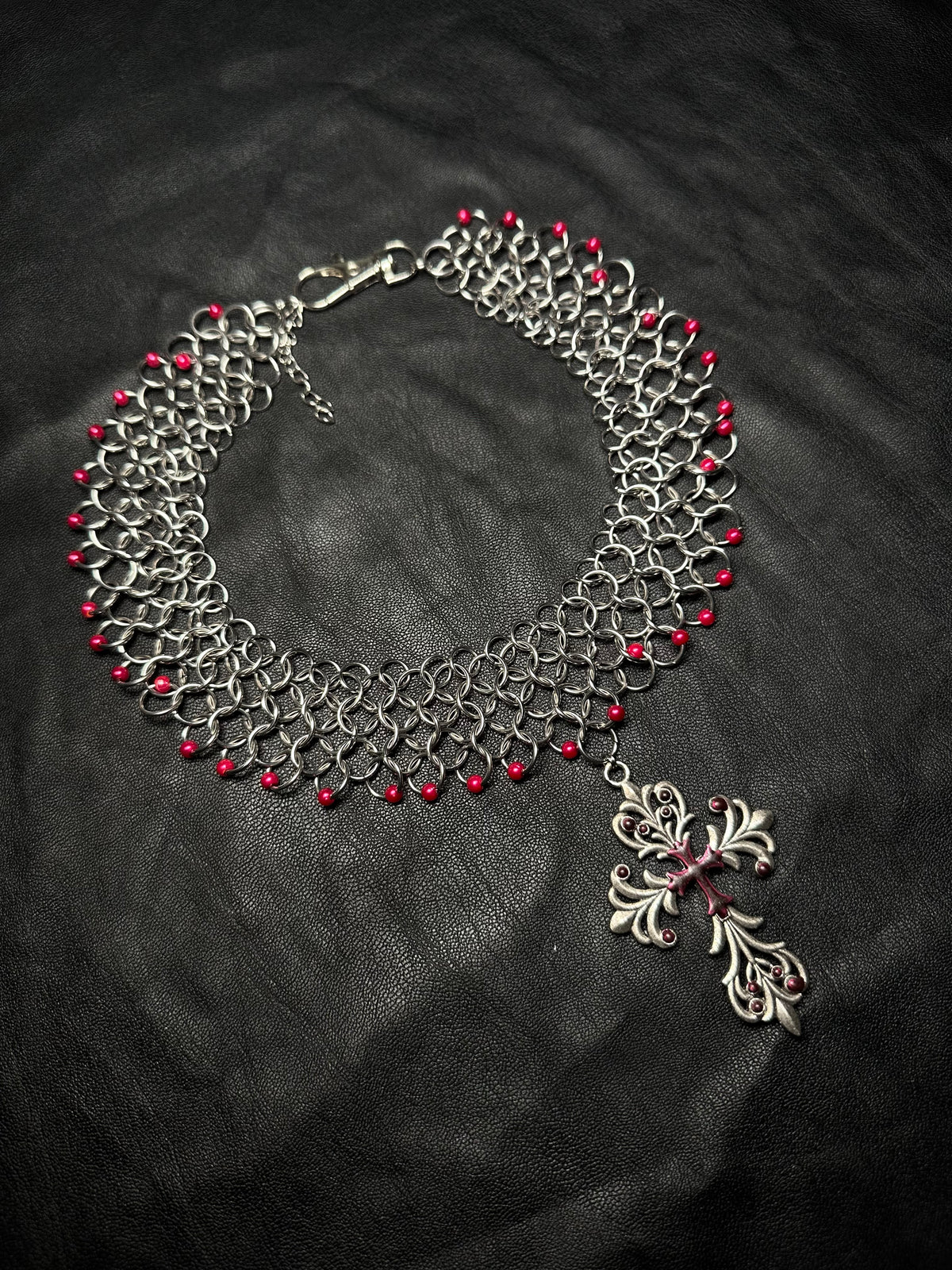 Collier croix