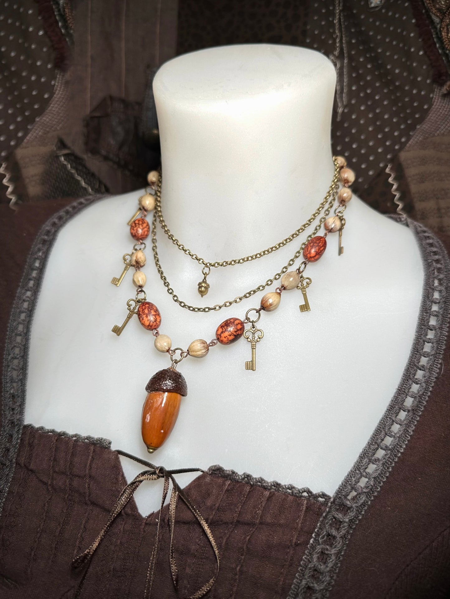 Collier “oak”