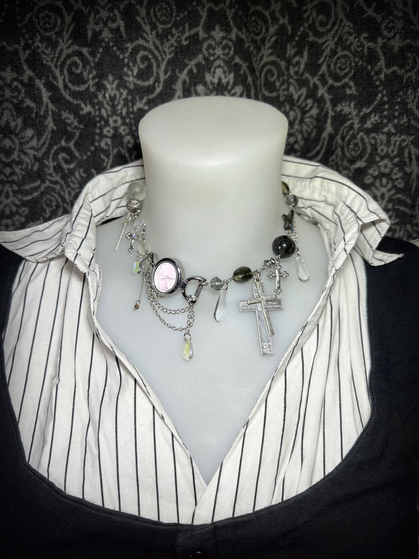 Collier “Perles du temps”