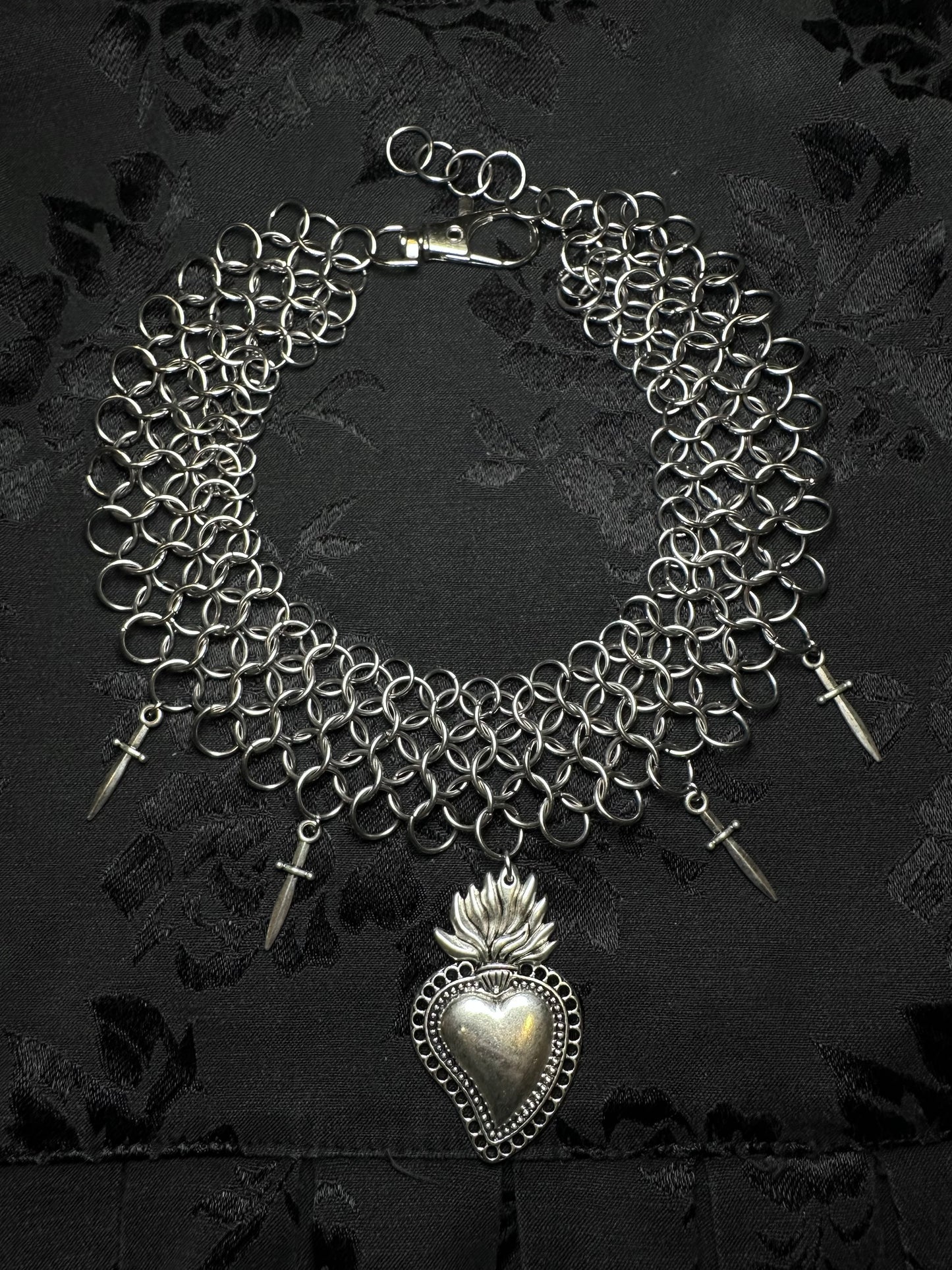 Chocker cotte de maille