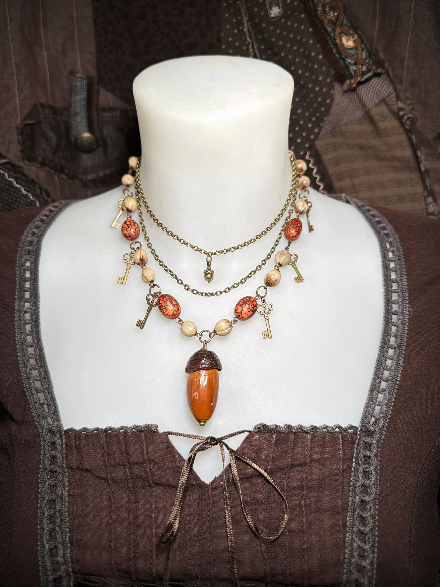 Collier “oak”