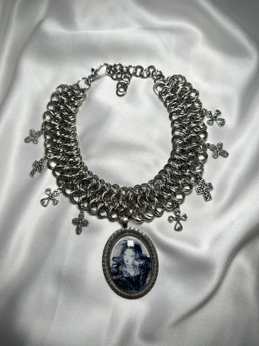 Collier maille “Vampire Hunter”
