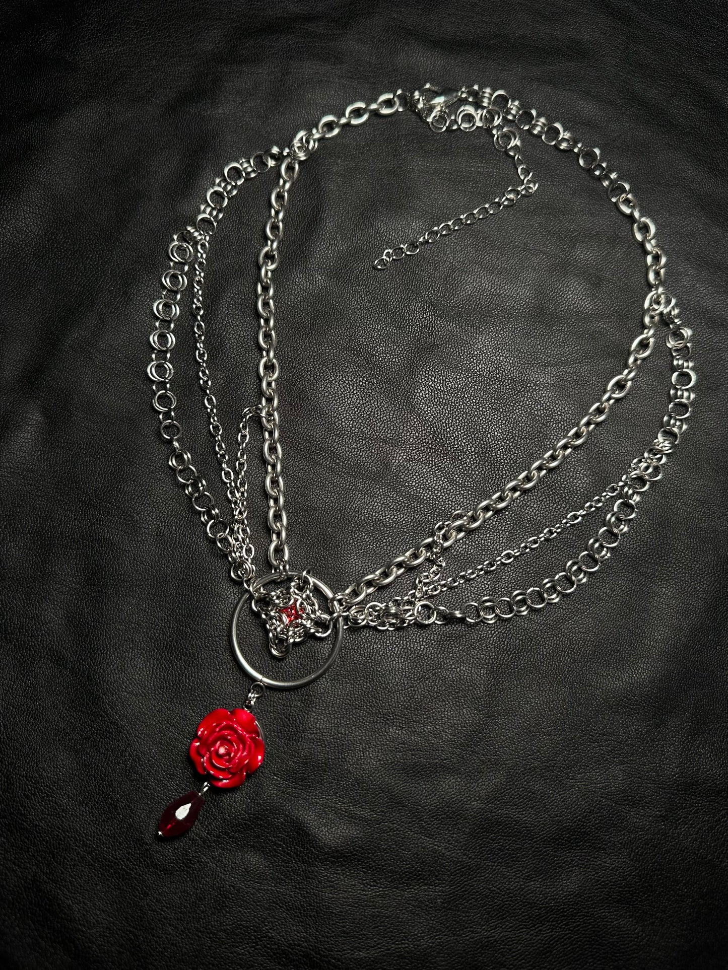 Collier Spina Rosa