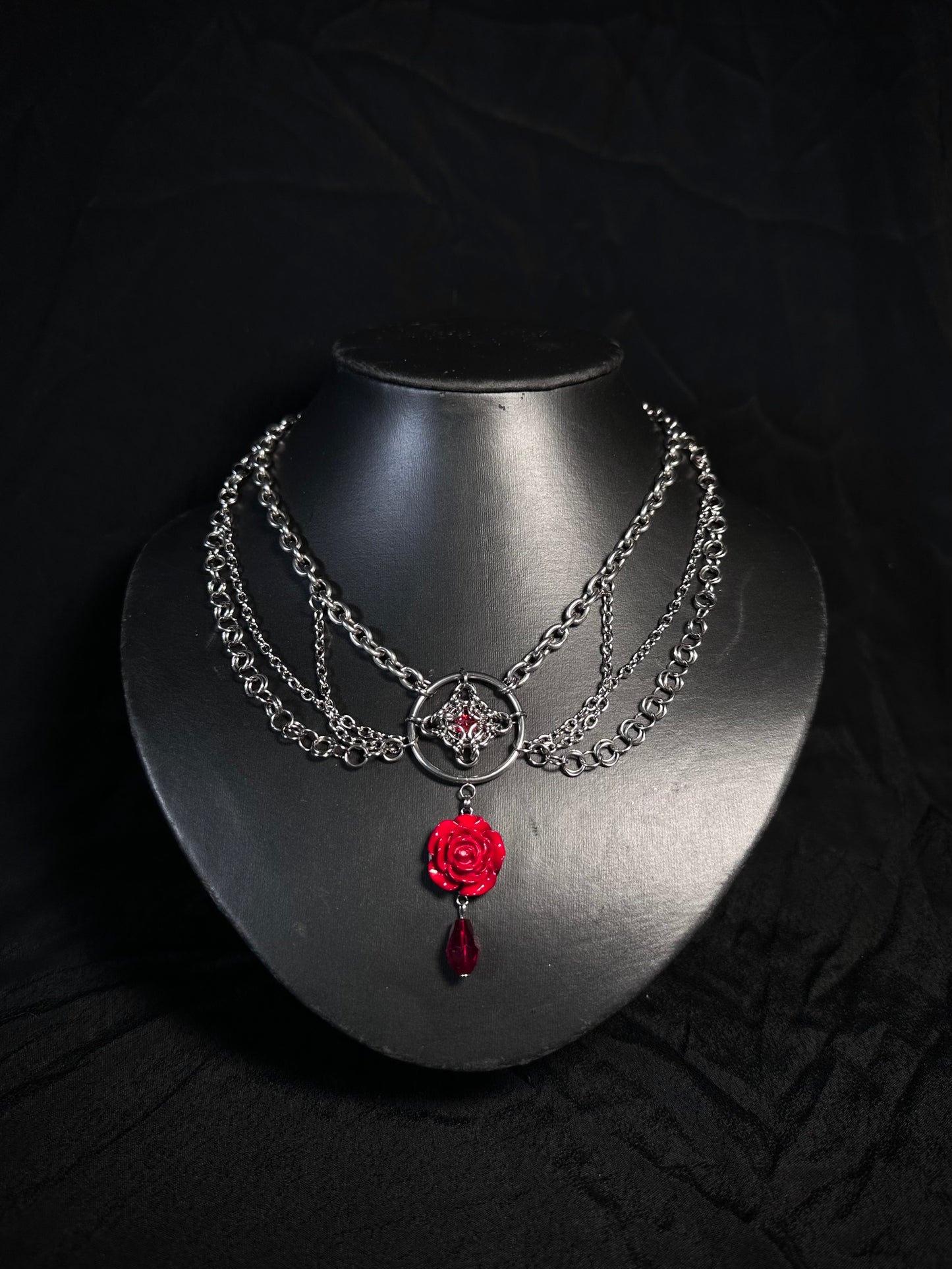 Collier Spina Rosa