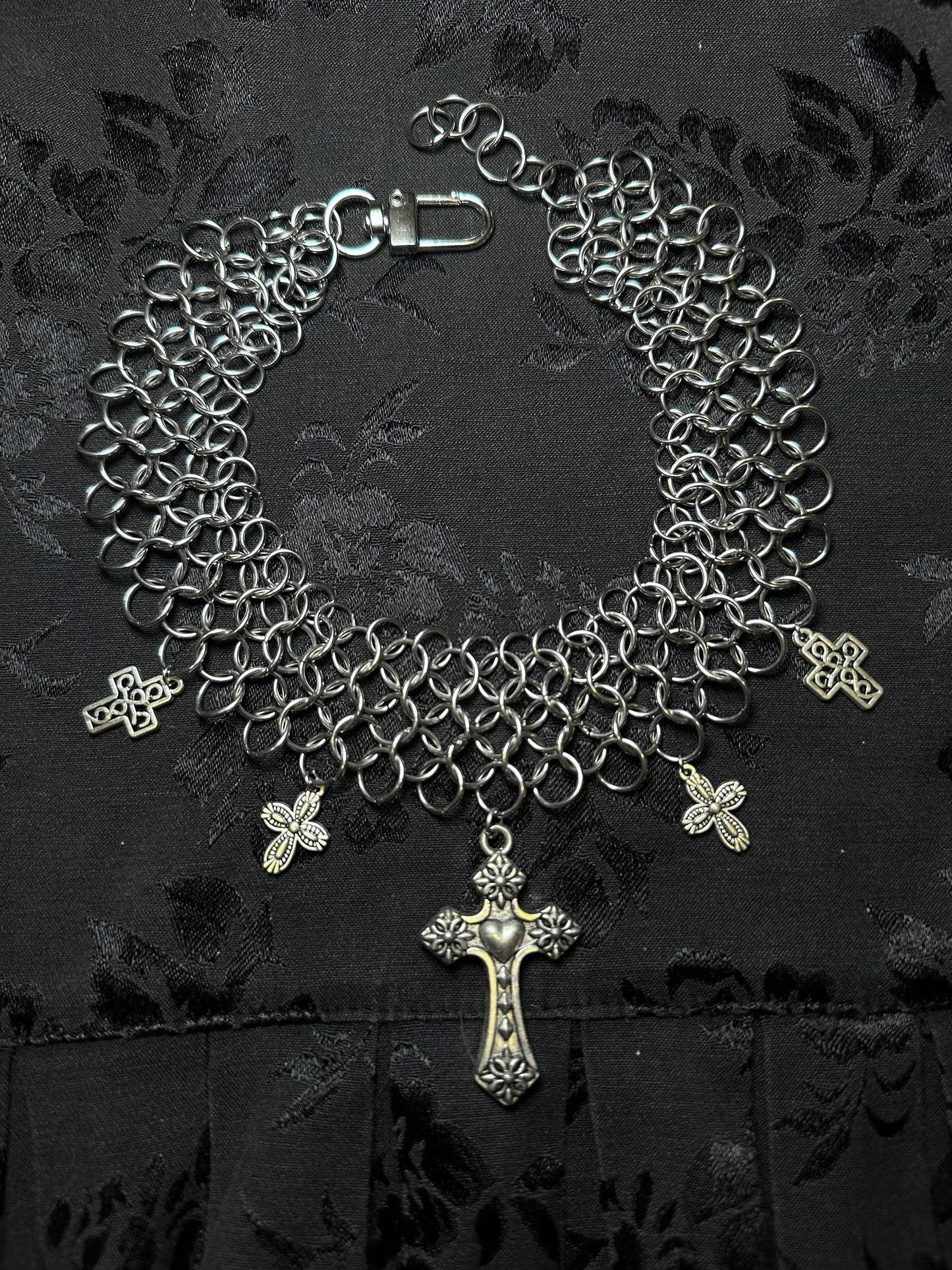 Chocker cotte de maille