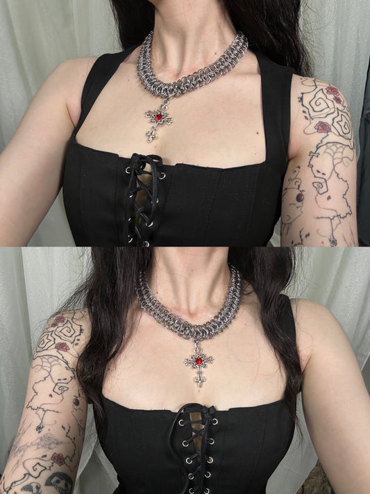 Collier “Cruxal”