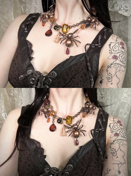 Collier “Arachnide”
