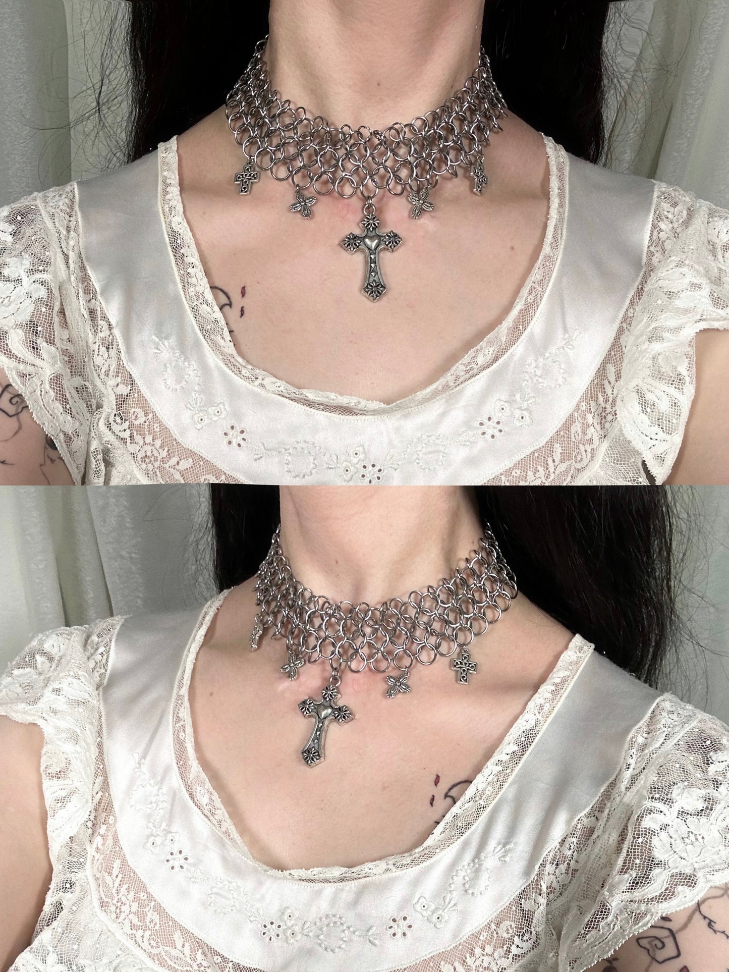Chocker cotte de maille