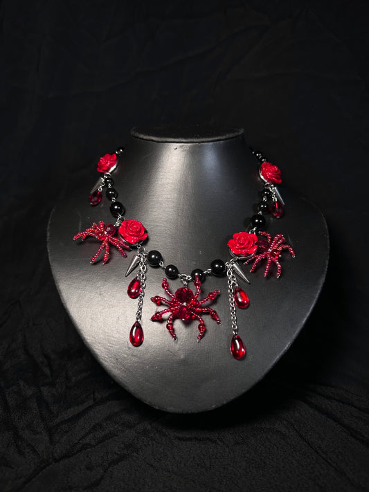 Collier “Romantic Spider”