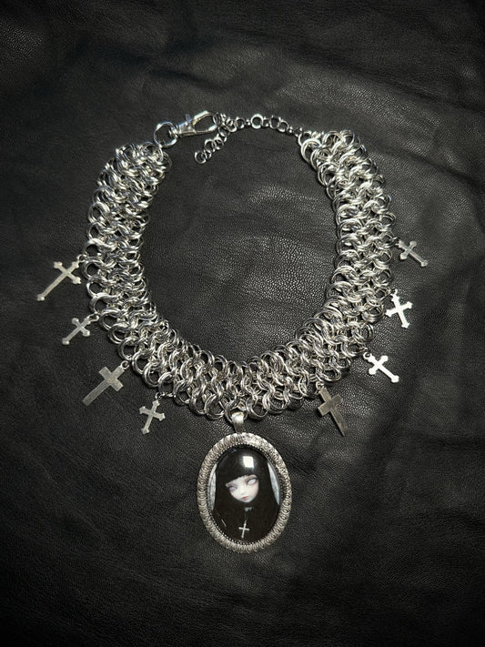 Chocker camé Bjd