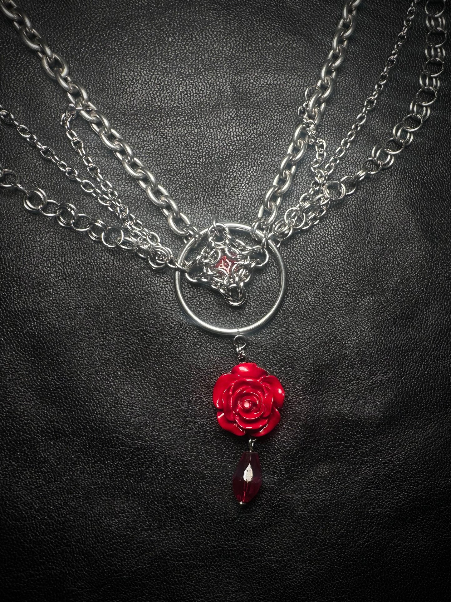 Collier Spina Rosa