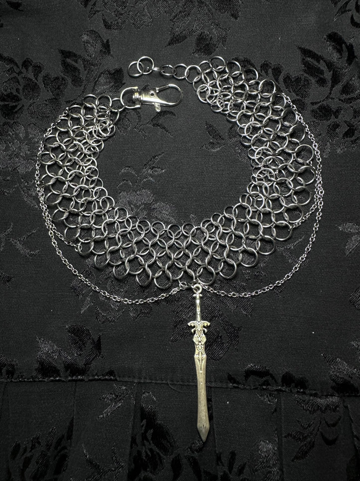 Chocker cotte de maille